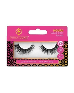 Ресницы накладные придающие объем NOURA Pinky goat