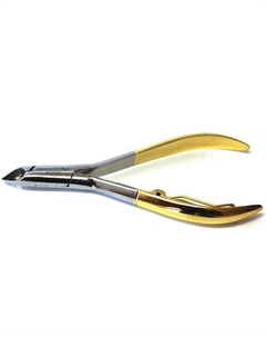 Кусачки для кожи 2651G, 10 см Alexander style