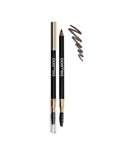 Карандаш для бровей с щеточкой Poeteq