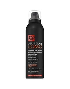 DEBORAH Пена для бритья Uomo Shaving Foam Soothing And Protective Action - All Skin 200 Dermolab