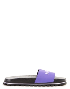 Шлепанцы The Slide с логотипом бренда Marc jacobs
