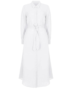 Платье-рубашка льняное 120% lino