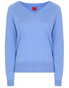 Пуловер из лиоцелла Hugo