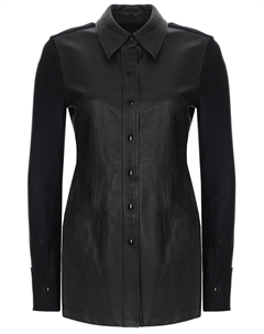 Рубашка комбинированная Alexander wang