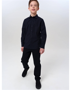 Рубашка текстильная на кнопках для мальчика School by playtoday