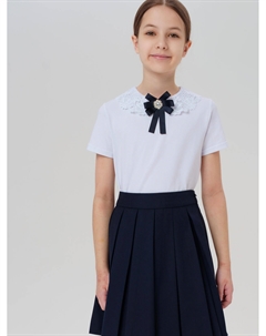 Блузка трикотажная для девочки School by playtoday