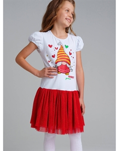Платье трикотажное для девочек Playtoday tween