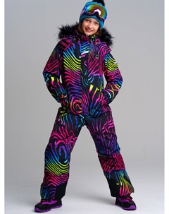 Комбинезон текстильный с полиуретановым покрытием для девочек Playtoday tween