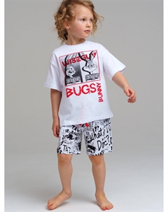 Комплект трикотажный для мальчиков: фуфайка (футболка), шорты Playtoday kids