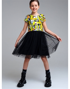 Платье трикотажное для девочек Playtoday tween