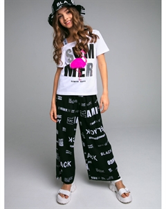 Брюки текстильные для девочек Playtoday tween