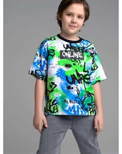 Фуфайка трикотажная для мальчиков (футболка) Playtoday tween