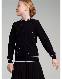 Кардиган трикотажный для девочек School by playtoday