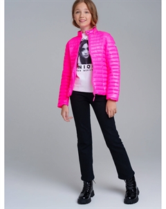 Куртка текстильная с полиуретановым покрытием для девочек Playtoday tween