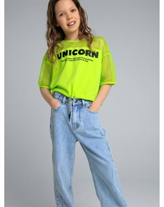 Фуфайка трикотажная для девочек (футболка) Playtoday tween