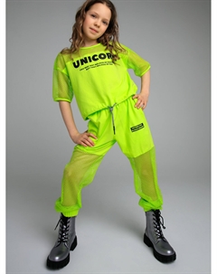 Брюки трикотажные для девочек Playtoday tween