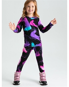 Термокомплект трикотажный для девочек: брюки, толстовка для эпизодического использования Playtoday kids