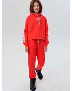 Комплект трикотажный для девочек: толстовка, брюки Playtoday tween