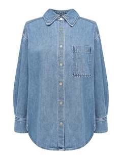 Джинсовая рубашка Lucky bear