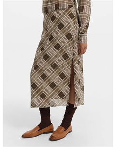 Юбка миди в клетку Love republic