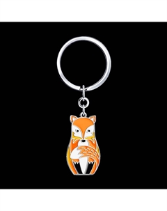 Брелок из серебра с эмалью Sokolov