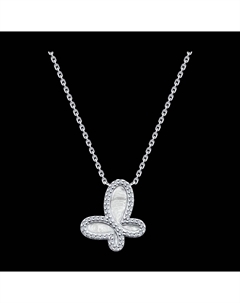 Колье из серебра с фианитами и эмалью Sokolov