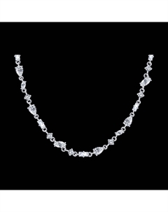 Колье из серебра с фианитами Sokolov