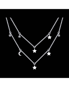 Колье из серебра с фианитами Sokolov