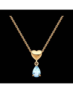 Колье из золота с топазом Sokolov