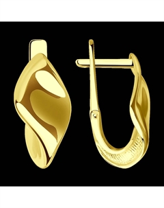 Серьги из желтого золота Sokolov