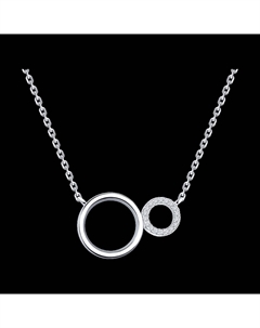 Колье из серебра с фианитами Sokolov