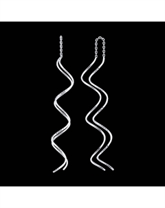 Серьги из серебра Sokolov