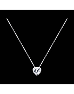 Колье из серебра с фианитом Sokolov