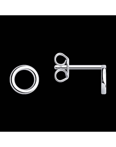 Серьги из серебра Sokolov