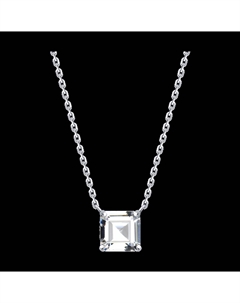 Колье из серебра с фианитом Sokolov