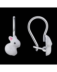 Серьги из серебра с эмалью Sokolov