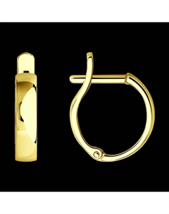 Серьги из желтого золота Sokolov