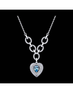 Колье из серебра с фианитами Sokolov