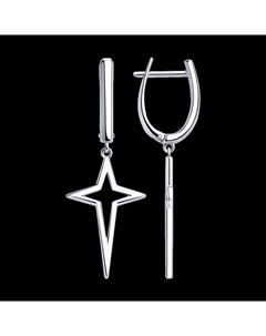 Серьги из серебра Sokolov