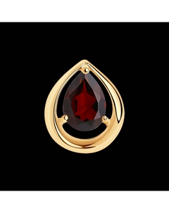 Подвеска из золота с гранатом Sokolov