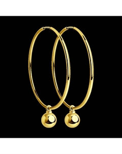 Серьги из желтого золота Sokolov