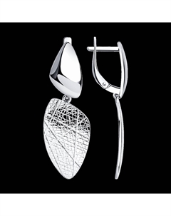 Серьги из серебра Sokolov