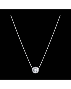 Колье из серебра с фианитом Sokolov
