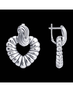 Серьги из серебра Sokolov