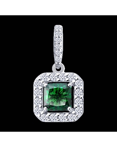 Подвеска из серебра с фианитами Sokolov