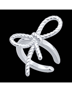 Серьга из серебра Sokolov