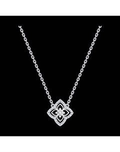 Колье из серебра с фианитами и эмалью Sokolov