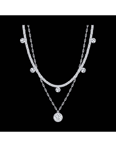 Колье из серебра с гематитом Sokolov