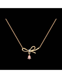 Колье из золота с бриллиантами и ситаллом Sokolov