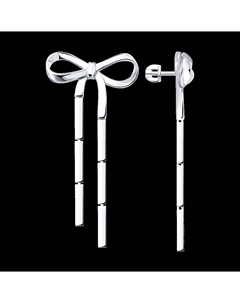 Серьги из серебра Sokolov